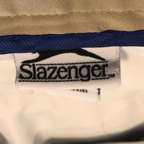 MEN'S SLAZENGER KHAKI TAN GOLF SHORTS, FLAT FRONT, SIZE 34, RN#104141, EUC - Picture 6 of 8